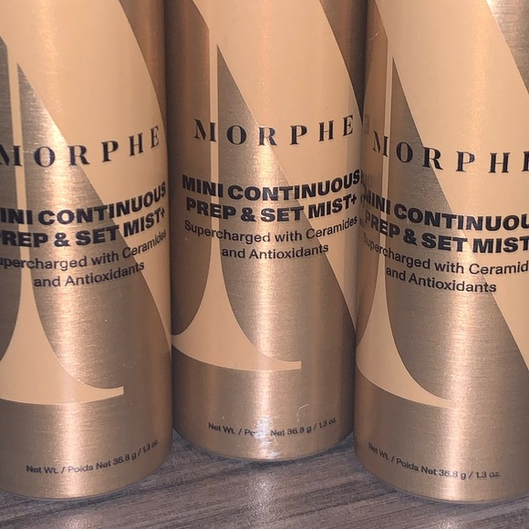 ✨Mini Size✨Bundle of 3 Morphe Continuous Prep & Set Mist + Travel MSRP $14 each - Picture 6 of 7